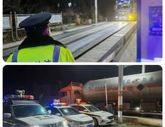 除隐患保安(ān)全，四支队（兴安(ān)）一(yī)大队携手交警(jǐng)重拳打击“百吨王”