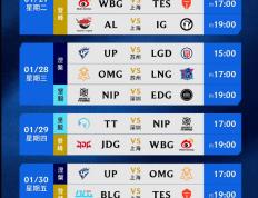 LPL春季赛：LNG横扫UP，继续三(sān)连胜