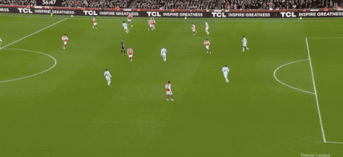 英超：阿森納(nà)2-0佈(bù)伦特福德5分(fēn)领跑 梅裡(lǐ)诺传射 薩(sà)卡补刀 赖斯(sī)伤退