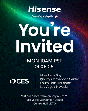 CES 2026前(qián)瞻：海(hǎi)信將(jiāng)发布全新(xīn)一(yī)代RGB-Mini LED技術(shù)，再(zài)次(cì)領(lǐng)先一(yī)代